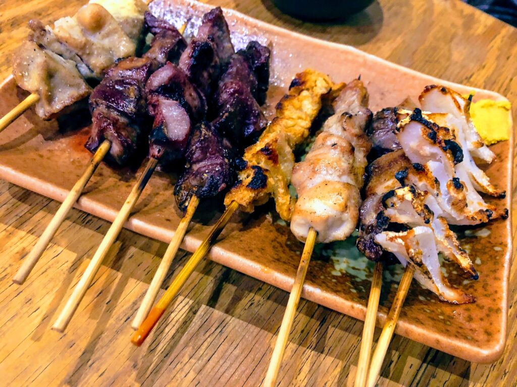 Yakitori in Shibuya