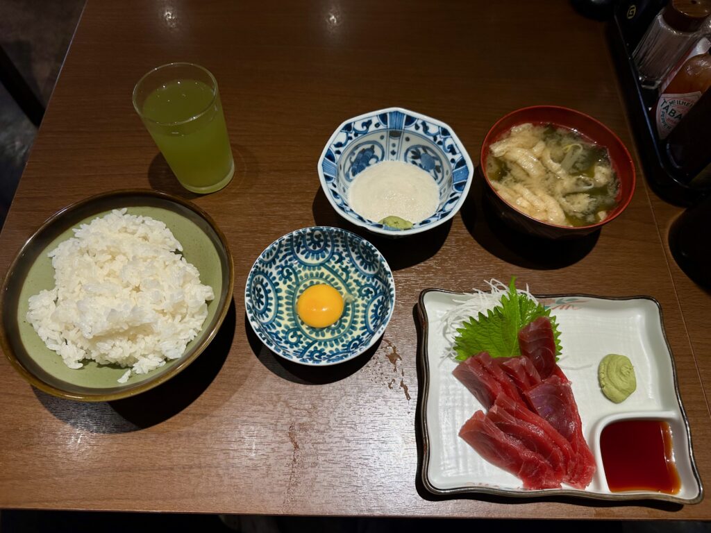 Japanese Breakfast in Shibuya