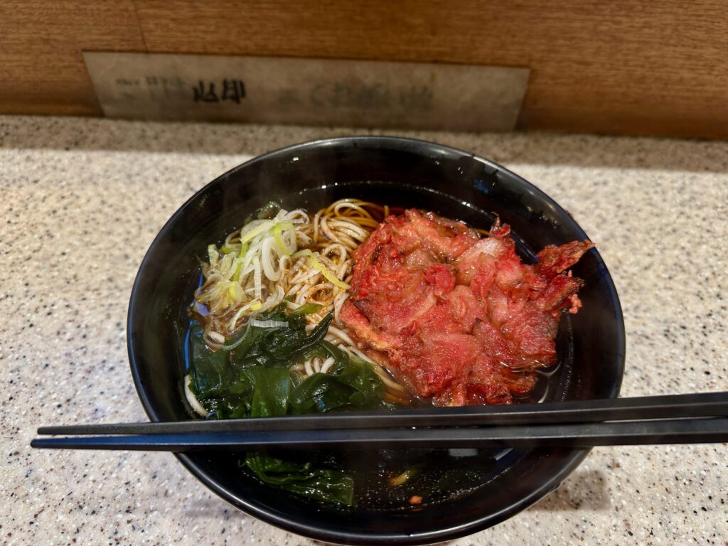 Soba in Shibuya