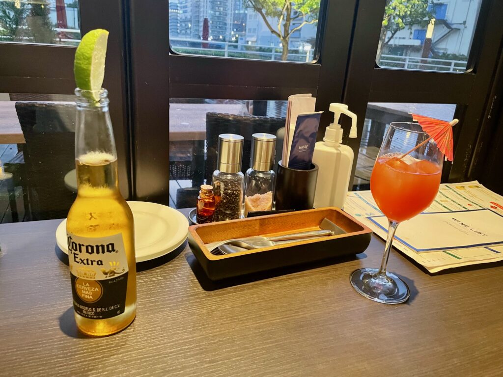 Rooftop bar in Shibuya