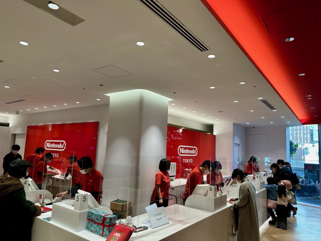 Nintendo Store in Shibuya