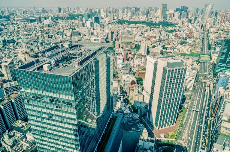 Sky View in Shibuya