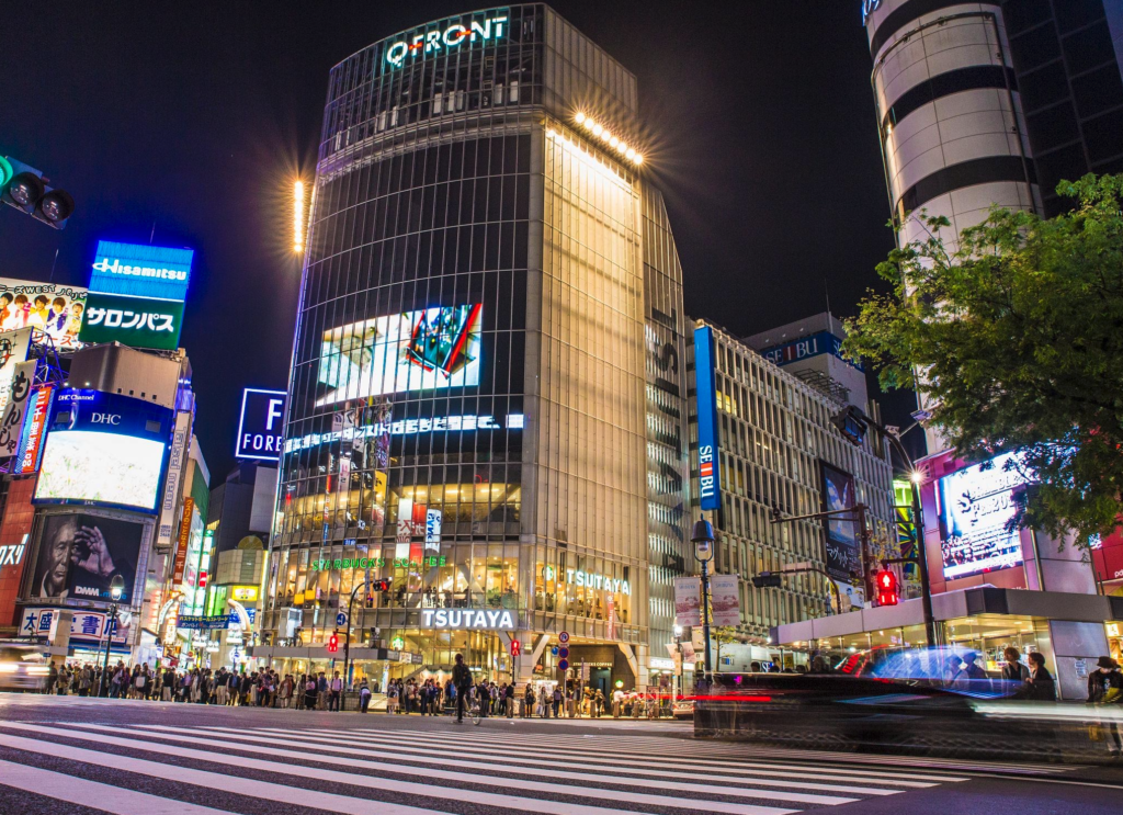 Late Night in Shibuya