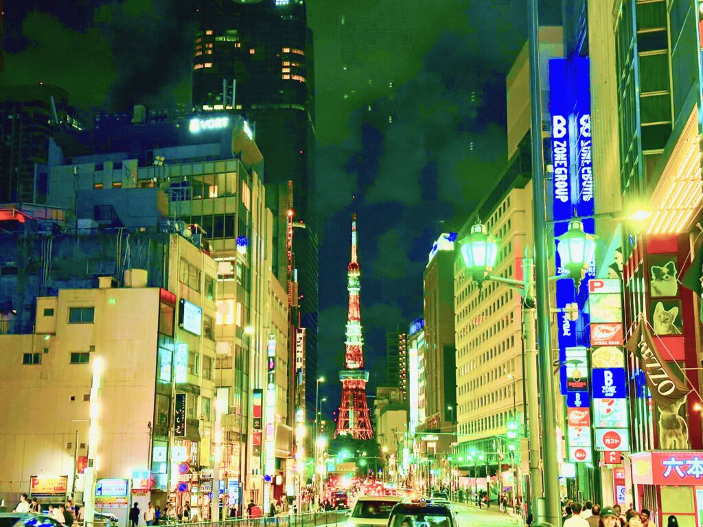 Tokyou Tower in Roppongi