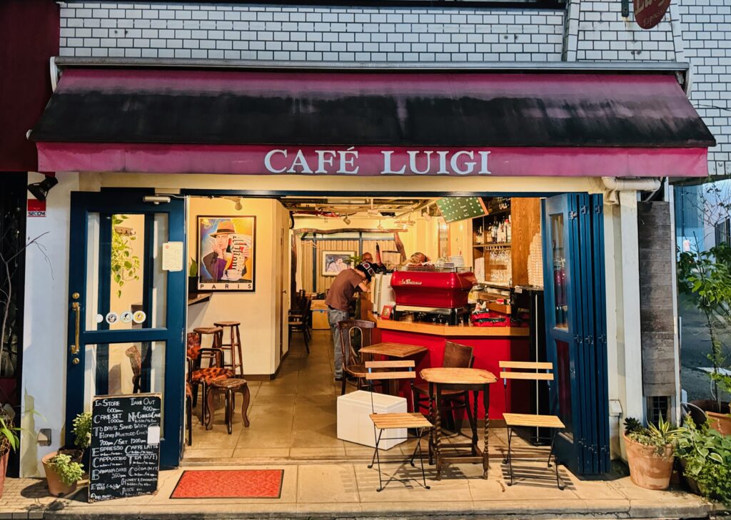 Cafe Luigi in Harajuku, Shibuya
